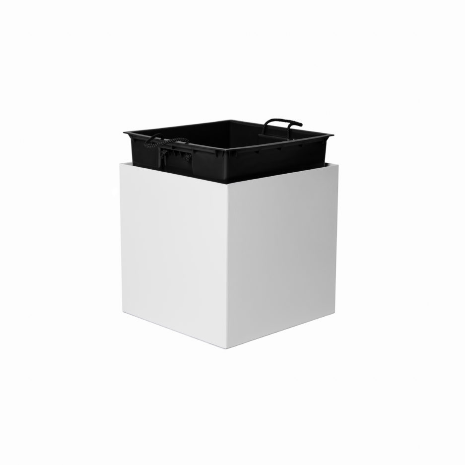 Donica CUBE white