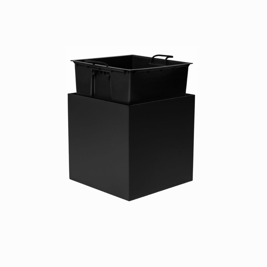 Donica CUBE black
